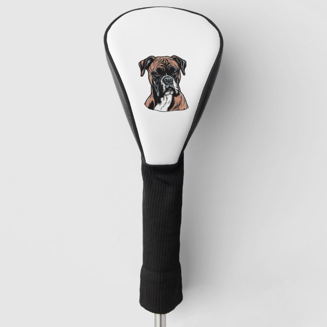 Couvre-club De Golf Boxer Buddy Humoristique Protective (Devant)