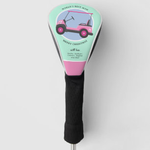 Couvre-club De Golf Bubblegum Pink Golf Part Maman