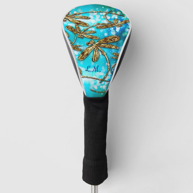 Couvre-club De Golf Bulles Flit Dragonfly (Devant)