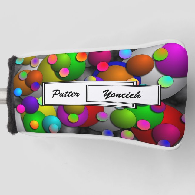 Couvre-club De Golf Bulles par Kenneth Yoncich (Devant)