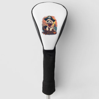 Couvre-club De Golf Butin de Caniche Pirate