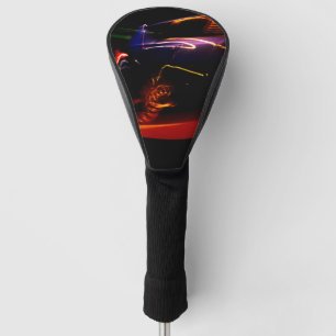 Couvre-club De Golf cache-tête de golf de danse de voiture violette