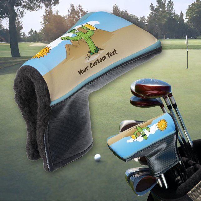 Couvre-club De Golf Cactus avec bière (Créateur téléchargé)