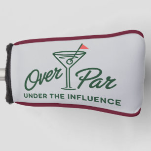 Couvre-club De Golf Cadeau de golf au-dessus du par et sous influence