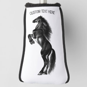 Couvre-club De Golf Cadeau de tête de golf pour cheval droit - Votre t