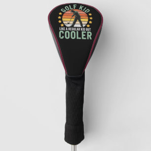 Couvre-club De Golf Cadeau drôle pour enfants de golf, jeune golfeur e