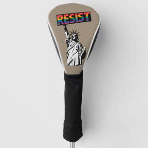 Couvre-club De Golf Cadeau féministe Résister Statue de la Liberté