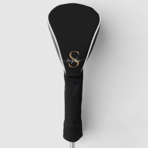 Couvre-club De Golf Cadeau Personnalisé Nom Personnalisé Écriture Élég
