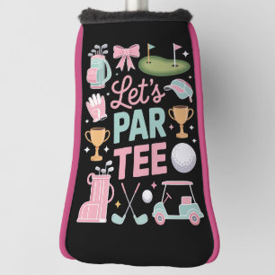 Couvre-club De Golf Cadeaux de golf coquette Let's Par Tee pour amateu