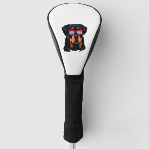 Couvre-club De Golf Cadeaux Rottweiler amoureux