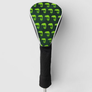 Couvre-club De Golf Caméléon vert mignon