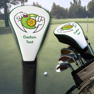 Couvre-club De Golf Caméra de dessin