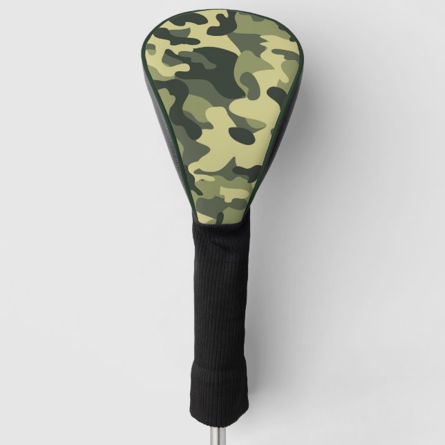 Couvre-club De Golf Camo vert (Devant)