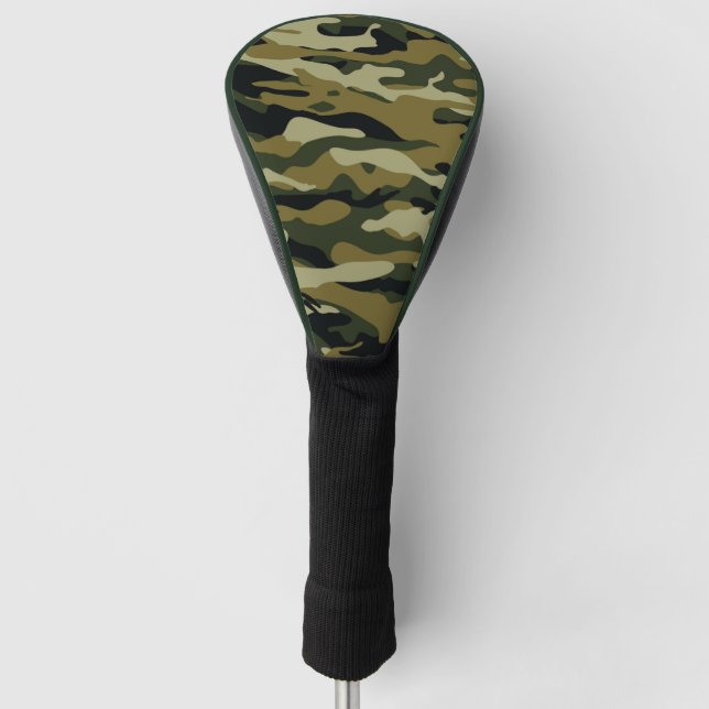 Couvre-club De Golf Camo vert (Devant)