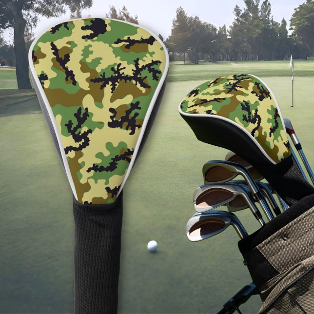Couvre-club De Golf Camouflage des bois (Créateur téléchargé)