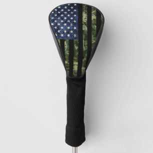Couvre-club De Golf Camouflage du drapeau américain Camo