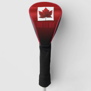 Couvre-club De Golf Canada Flag Golf Custom Canada Driver Cover