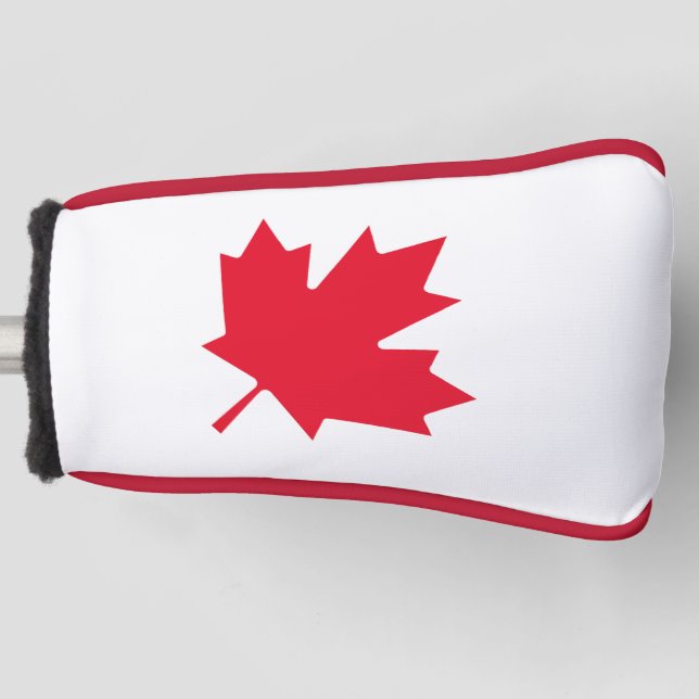 Couvre-club De Golf Canadian Maple Leaf (Devant)