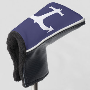 Couvre-club De Golf Capitaine Ancre Sea Ocean Sailing