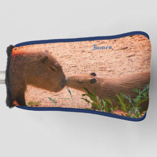 Couvre-club De Golf Capybara Animal Putter Golf Head Cover
