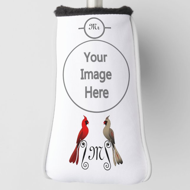 Couvre-club De Golf Cardinal du Nord SongBird (Tourné à 90°)