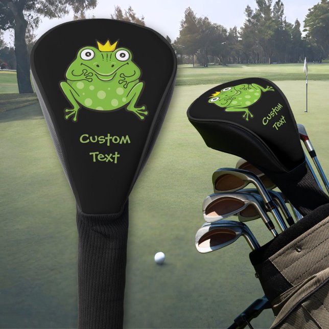Couvre-club De Golf Caricature de grenouille (Créateur téléchargé)