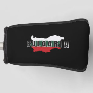 Couvre-club De Golf Carte Bulgarie moderne simple Lettre Drapeau Souve