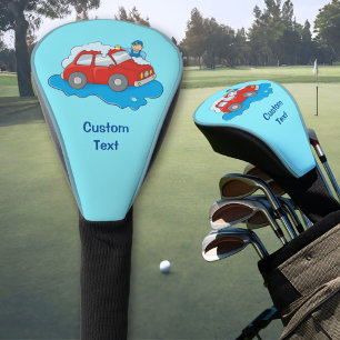 Couvre-club De Golf Carwashington Man