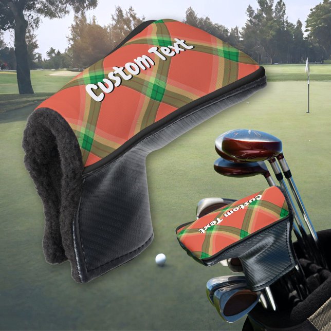 Couvre-club De Golf Cascade Tartan Golf Head Couverture (Créateur téléchargé)