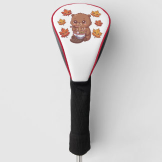Couvre-club De Golf Castor mignon