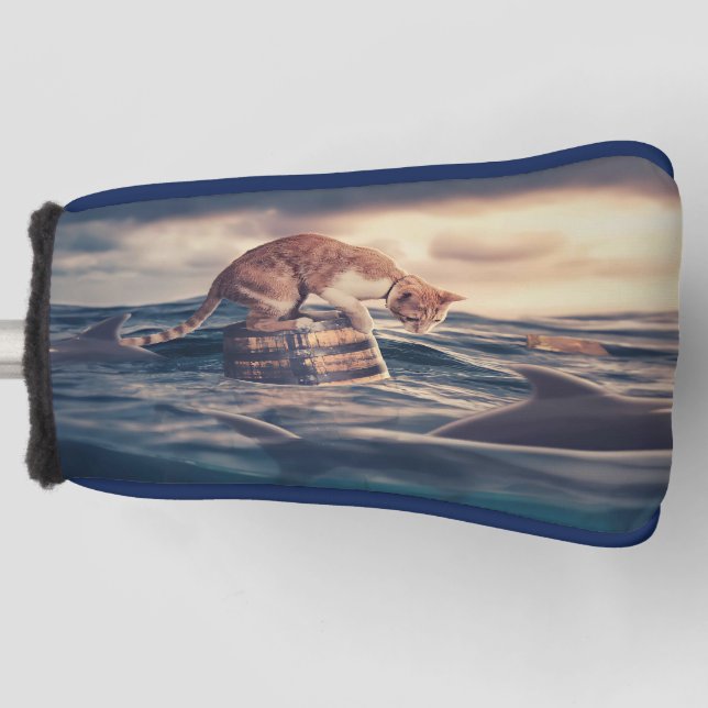 Couvre-club De Golf Cat Nap Dream ou cauchemar (Devant)