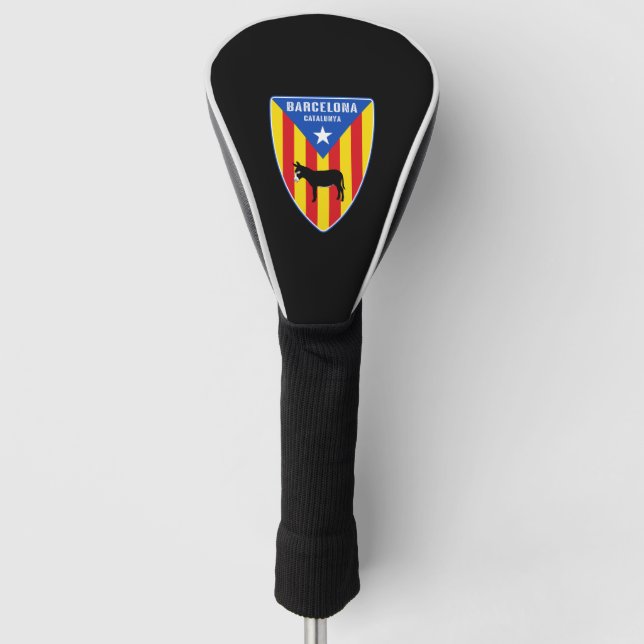 Couvre-club De Golf Catalunya Estelada de Barcelone (Devant)