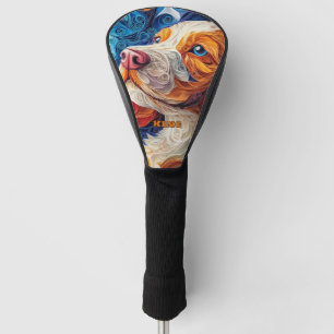 Couvre-club De Golf Cavalier King Charles Spaniel Chien
