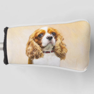 Couvre-club De Golf Cavalier Le Roi Charles Spaniel Peinture originale
