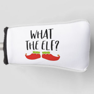 Couvre-club De Golf Ce que l'elfe drôle Noël Elfe Père Noël
