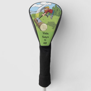 Couvre-club De Golf Cela Dit Que Tout Le Golf Tête Couverture