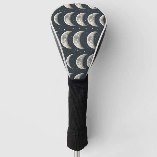 Couvre-club De Golf Celestial Moon Phase (3) (Devant)
