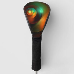Couvre-club De Golf Cercles colorés Motif d'art Abstrait moderne #18