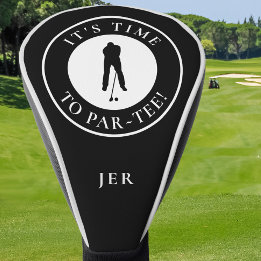 Couvre-club De Golf C'est le moment de faire la Par-Tee Monogramme noi
