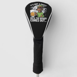 Couvre-club De Golf C'est Pas Une Fête Jusqu'à Wiener Bière Irlandaise