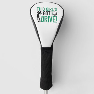 Couvre-club De Golf Cette fille a une voiture