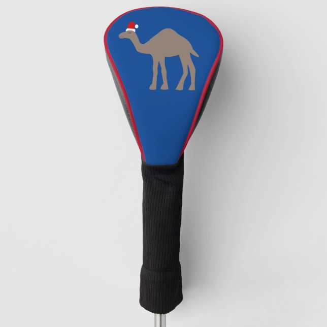 Couvre-club De Golf Chameau de Noël mignon (Devant)