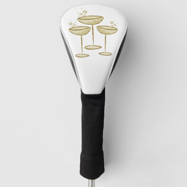 Couvre-club De Golf Champagne  (Devant)