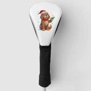 Couvre-club De Golf Chapeau de Père Noël de Terre-Neuve