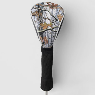 Couvre-club De Golf Chasse au Camouflage Motif de neige 3