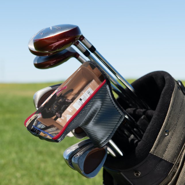 Couvre-club De Golf Chat (In Situ)