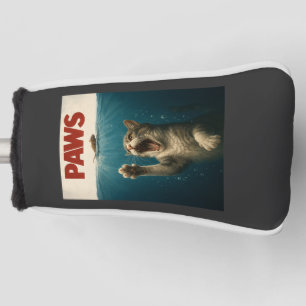 Couvre-club De Golf Chat de parodie Pattes poursuivant une souris mign