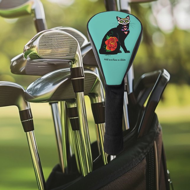 Couvre-club De Golf Chat noir de Sugar (Créateur téléchargé)