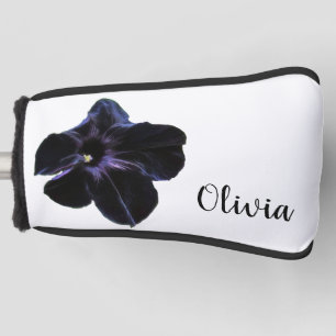 Couvre-club De Golf Chat noir Petunia Couvercle de tête de golf person