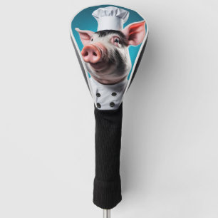 Couvre-club De Golf Chef Pig